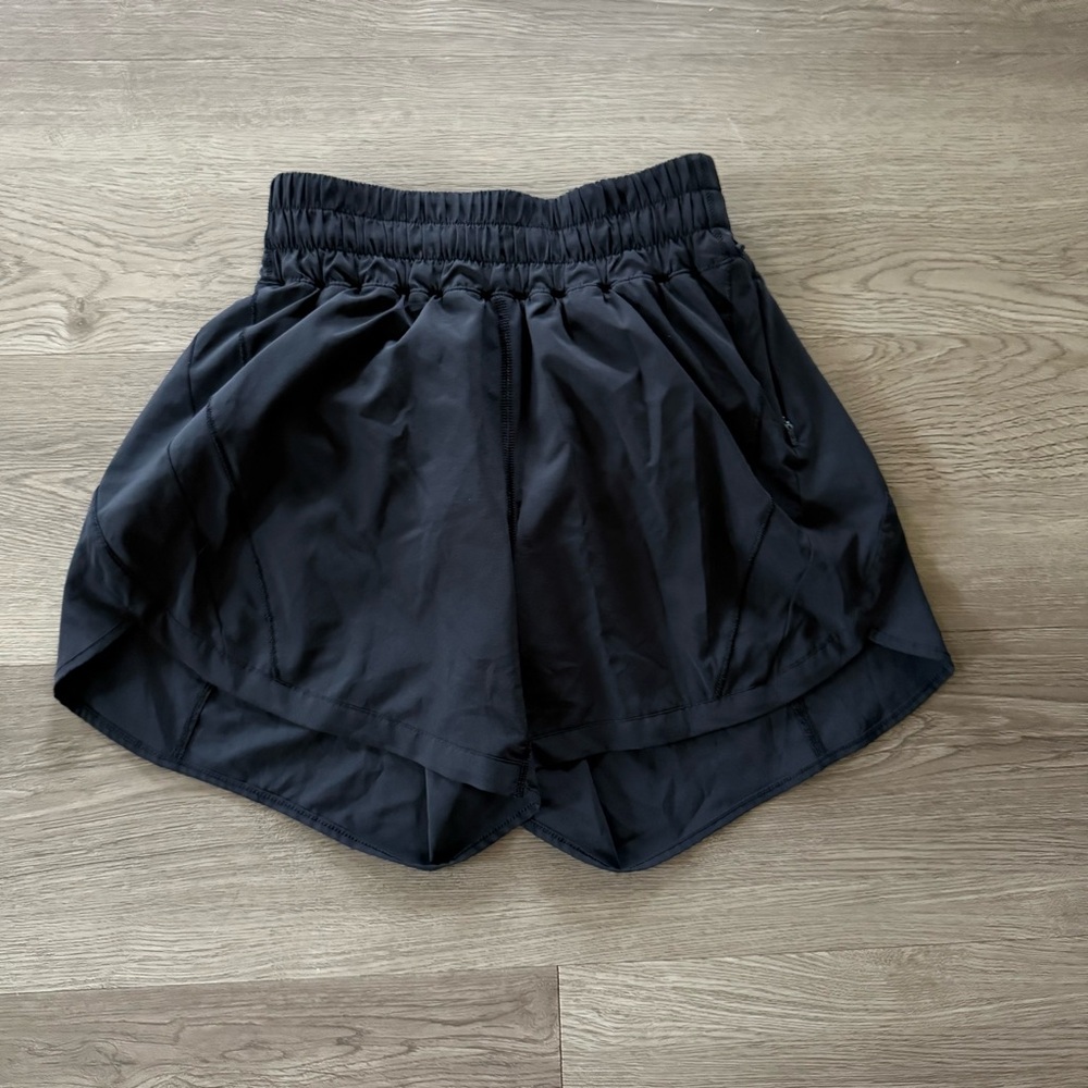 Lululemon Track That High-Rise Lined Short 5" Black